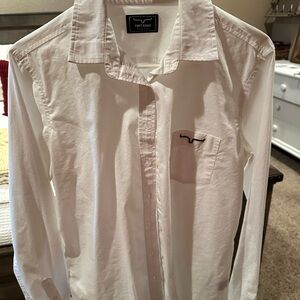 Kimes Ranch White Button-Down Shirt